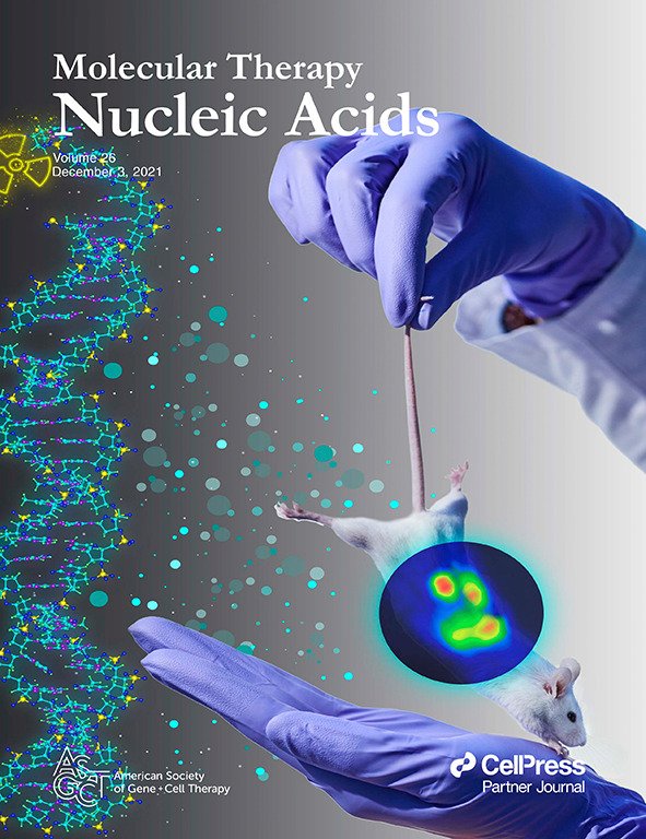Molecular Therapy — Nucleic Acids cover, 2021