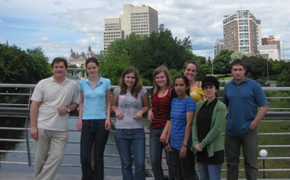 Berezovski Lab group photo, 2010