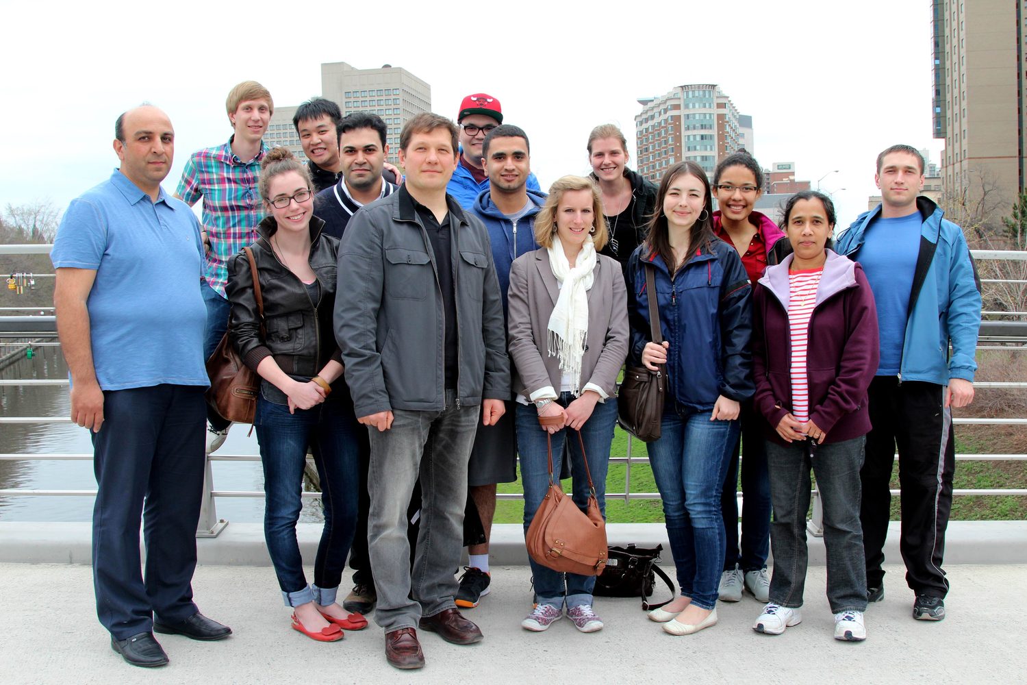 Berezovski Lab group photo, 2013