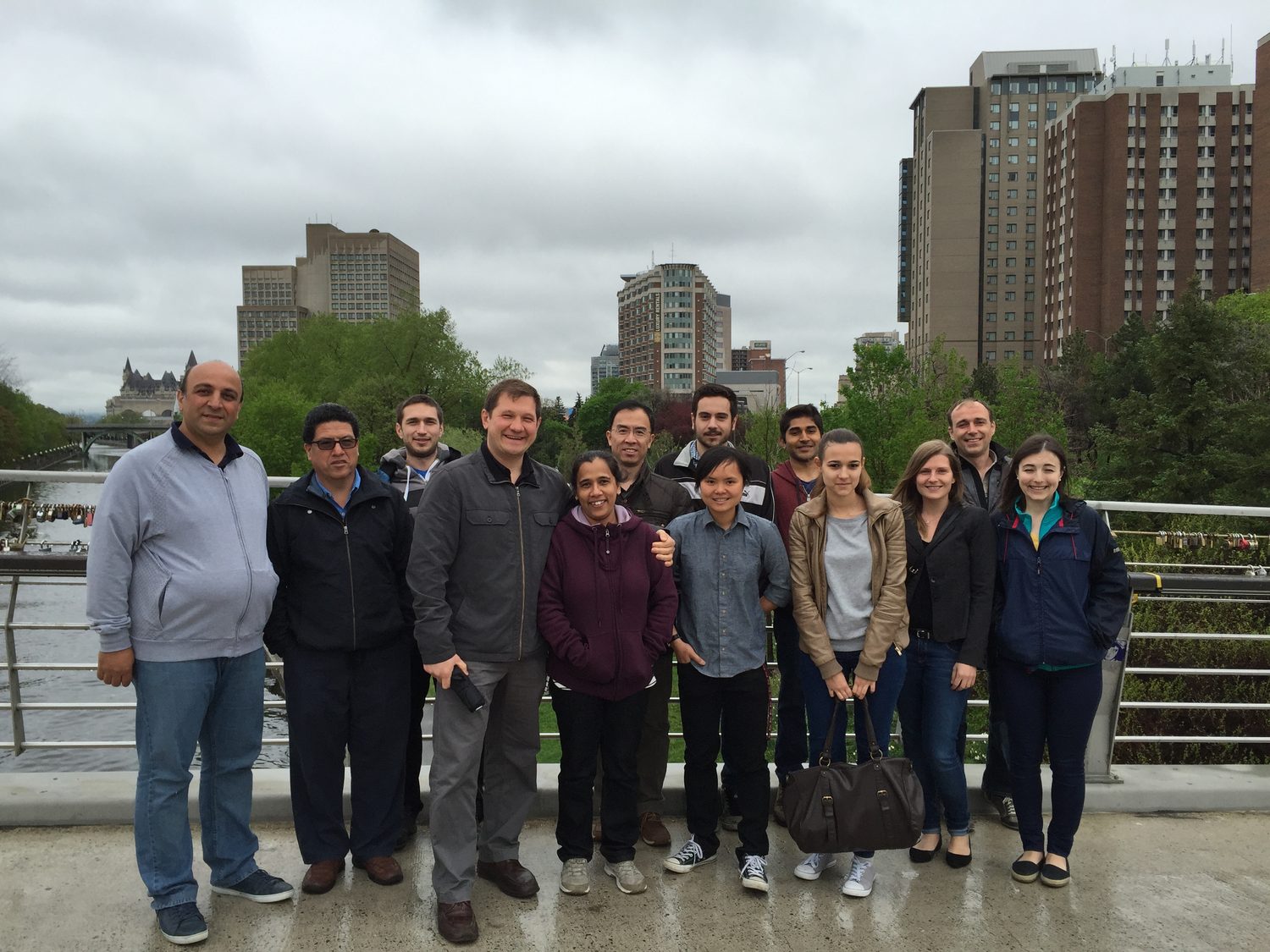 Berezovski Lab group photo, 2015