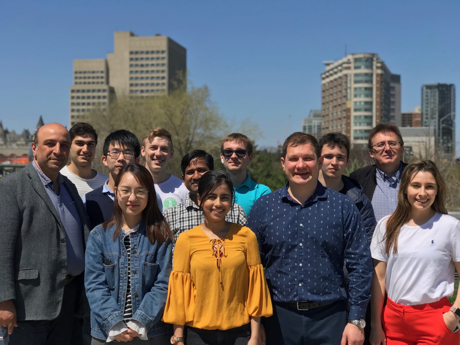 Berezovski Lab group photo, 2018