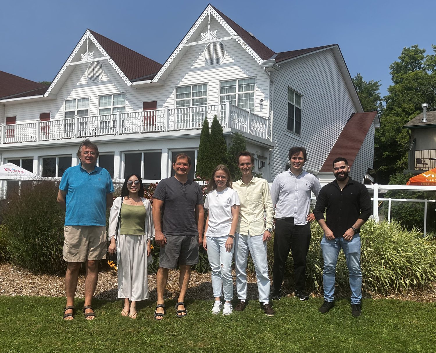 Berezovski Lab group photo, 2024