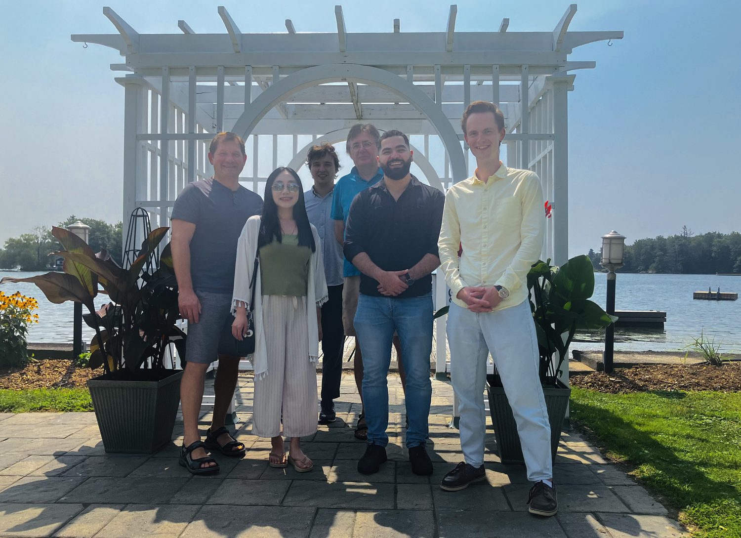 Berezovski Lab group photo, 2024