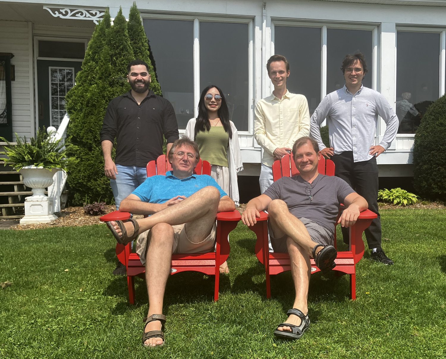 Berezovski Lab group photo, 2024