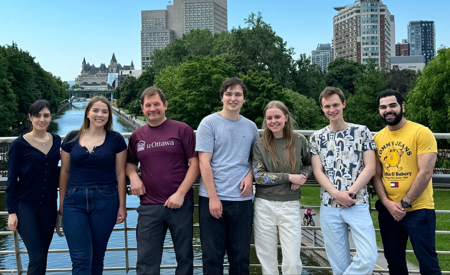 Berezovski Lab group photo, 2024