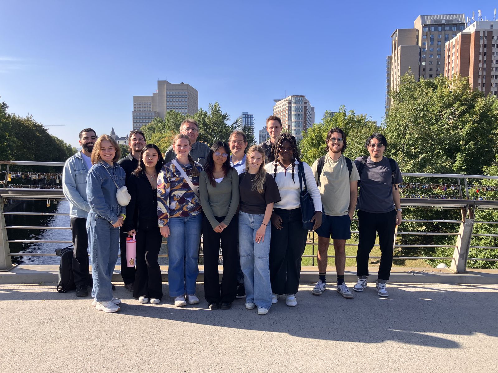 Berezovski Lab group photo, 2026